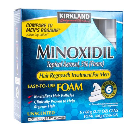 minoxidil espuma - minoxidil turbinado